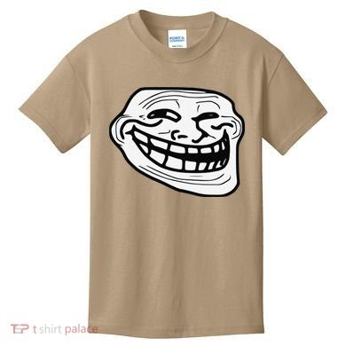 Troll Face Meme Funny Dank Meme Troll Face Kids T-Shirt