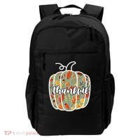 Thankful Fall Nature Pumpkin Backpack thumb 0