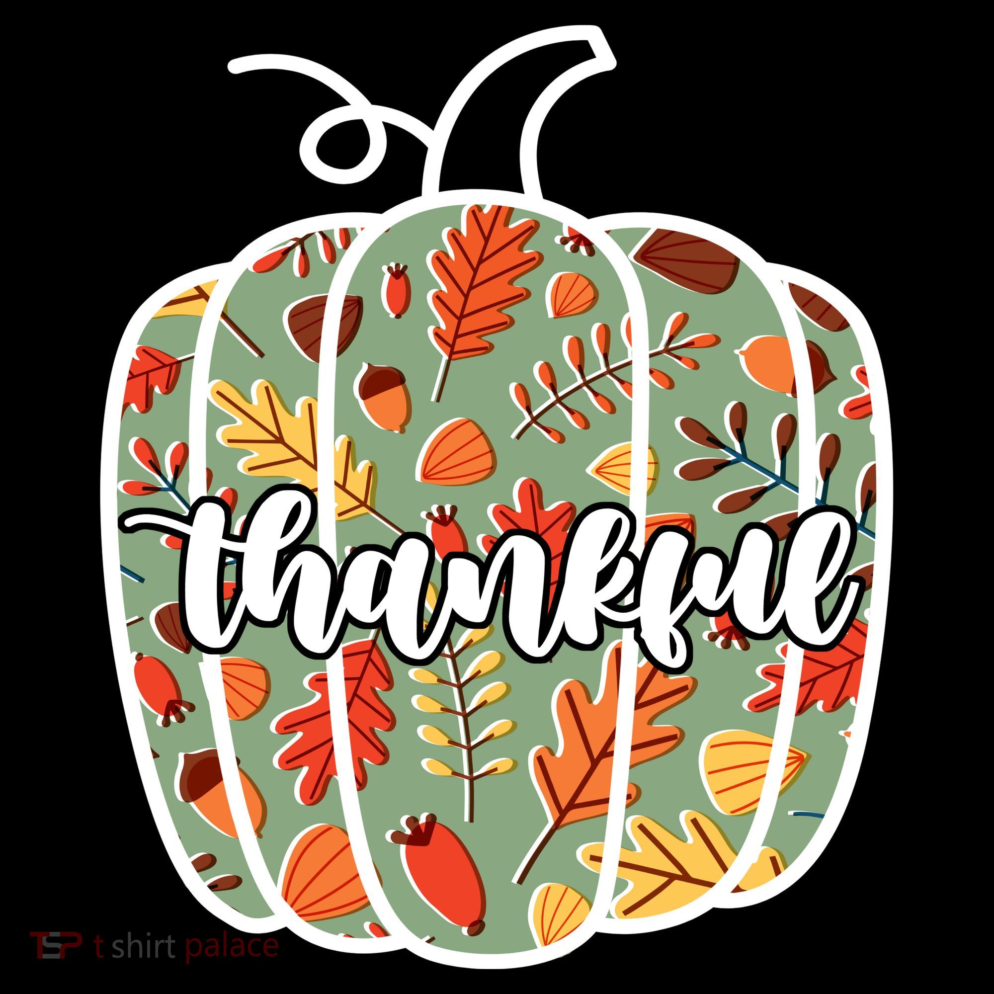 Thankful Fall Nature Pumpkin Toddler Hoodie