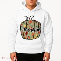 Thankful Fall Nature Pumpkin Hoodie thumb 2