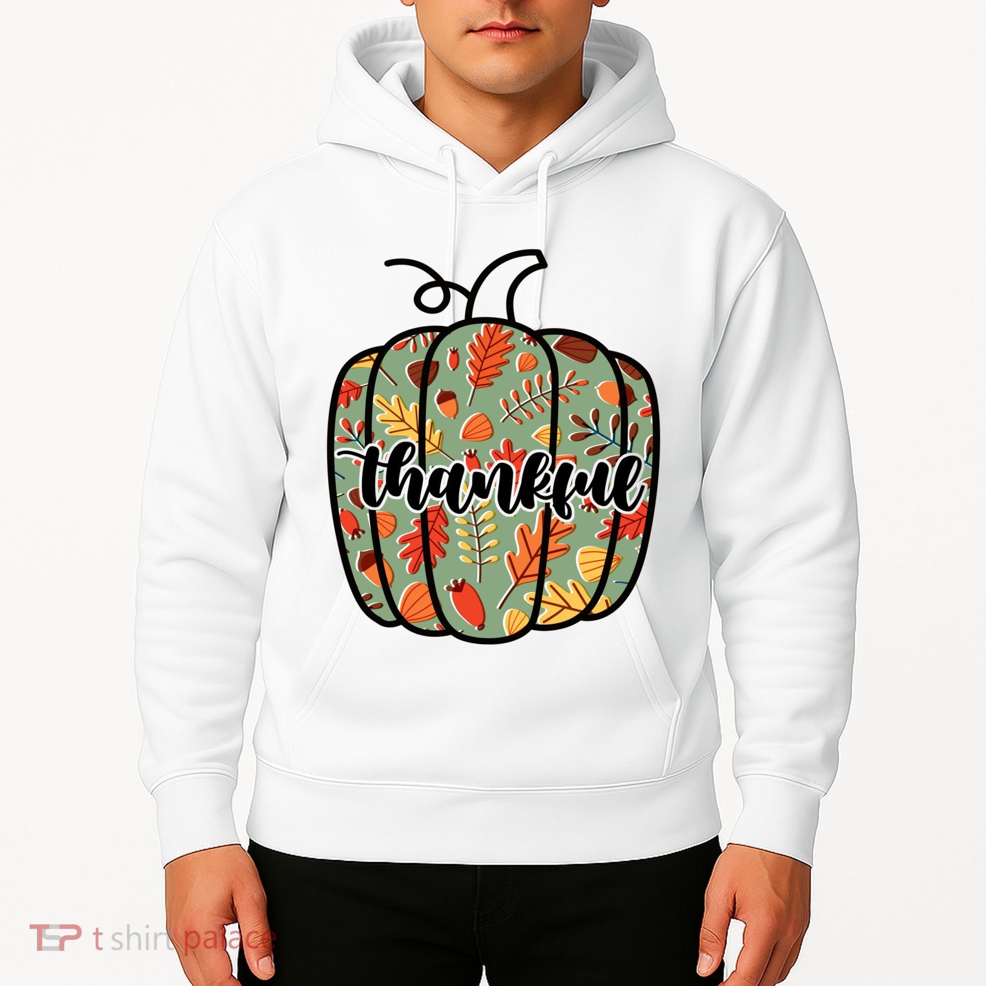 Thankful Fall Nature Pumpkin Hoodie