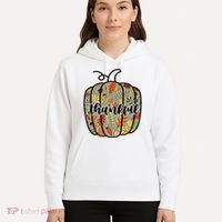 Thankful Fall Nature Pumpkin Hoodie thumb 5