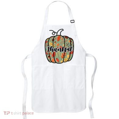 Thankful Fall Nature Pumpkin Apron