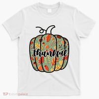 Thankful Fall Nature Pumpkin T-Shirt thumb 0