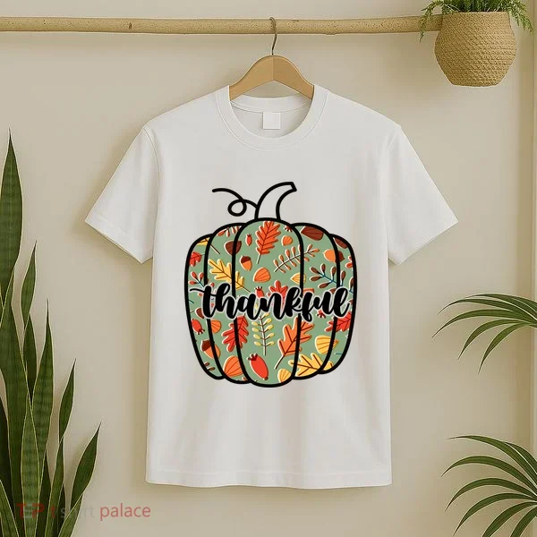 Thankful Fall Nature Pumpkin T-Shirt