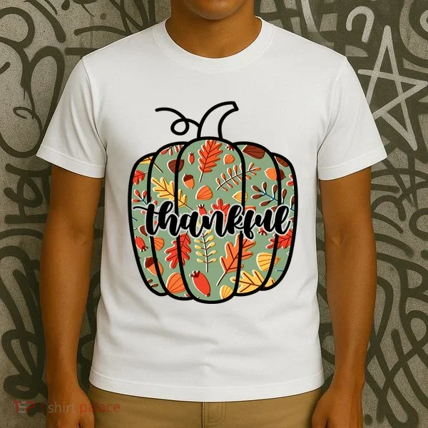 Thankful Fall Nature Pumpkin T-Shirt