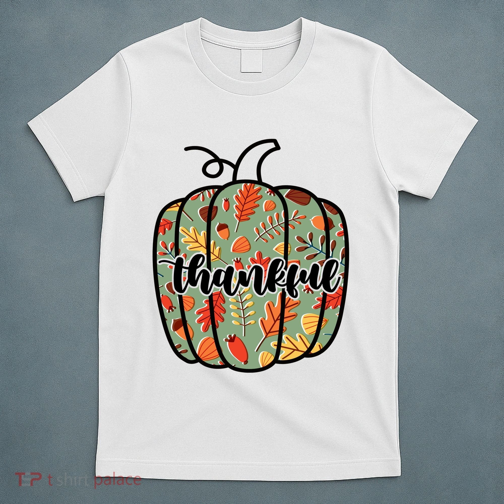 Thankful Fall Nature Pumpkin T-Shirt