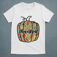 Thankful Fall Nature Pumpkin T-Shirt thumb 5