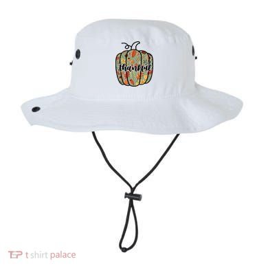 Thankful Fall Nature Pumpkin Bucket Hat