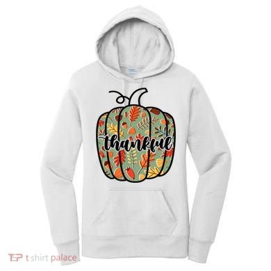Thankful Fall Nature Pumpkin Women's Hoodie