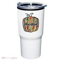 Thankful Fall Nature Pumpkin Tumbler thumb 0