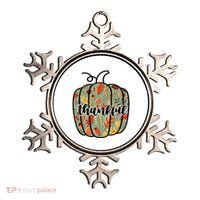 Thankful Fall Nature Pumpkin Ornament thumb 0