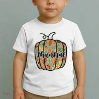 Thankful Fall Nature Pumpkin Toddler T-Shirt thumb 2