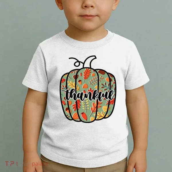 Thankful Fall Nature Pumpkin Toddler T-Shirt