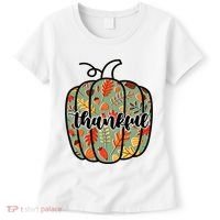 Thankful Fall Nature Pumpkin Women's T-Shirt thumb 0