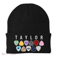 Taylor First Name I Love Taylor Girl Groovy 80S Beanie thumb 0