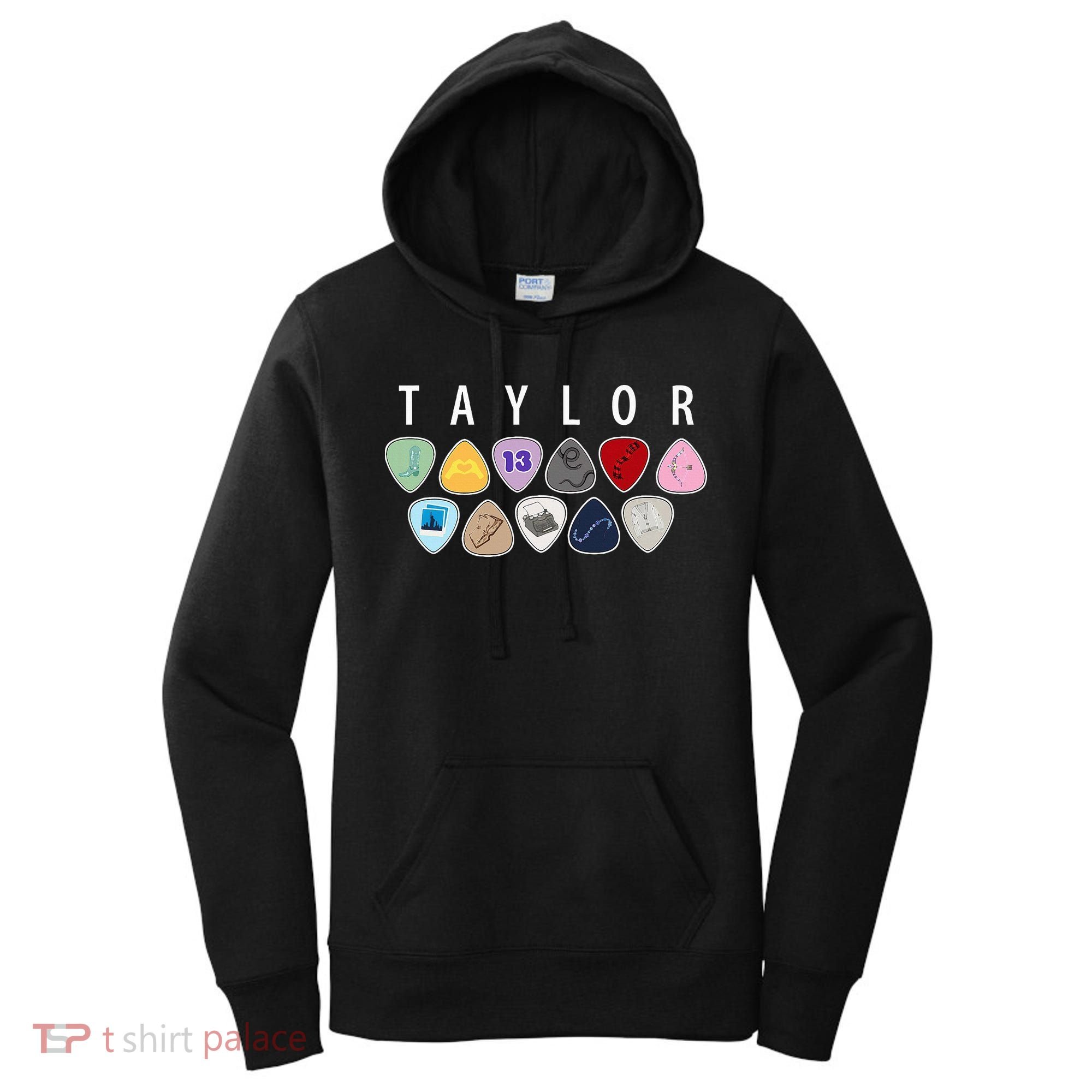 Taylor First Name I Love Taylor Girl Groovy 80S Women's Hoodie