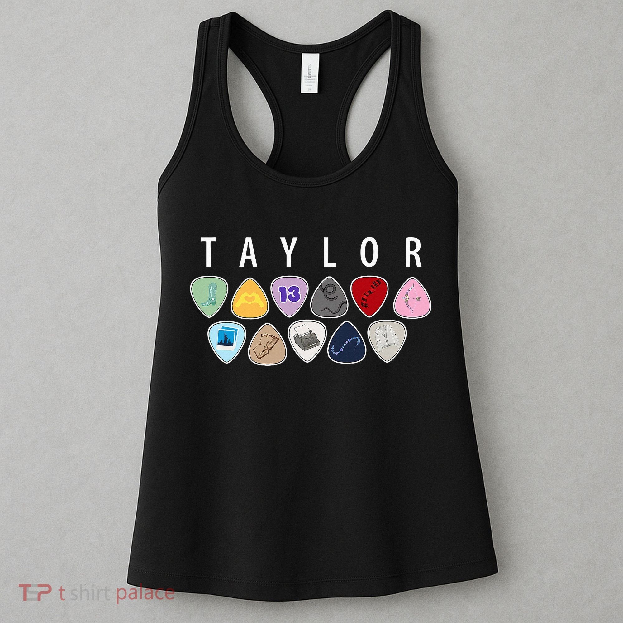 Taylor First Name I Love Taylor Girl Groovy 80S Women's Tank Top