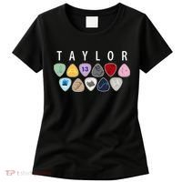 Taylor First Name I Love Taylor Girl Groovy 80S Women's T-Shirt thumb 0