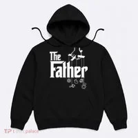 The Father New Daddy Expecting Baby Gift Hoodie thumb 0
