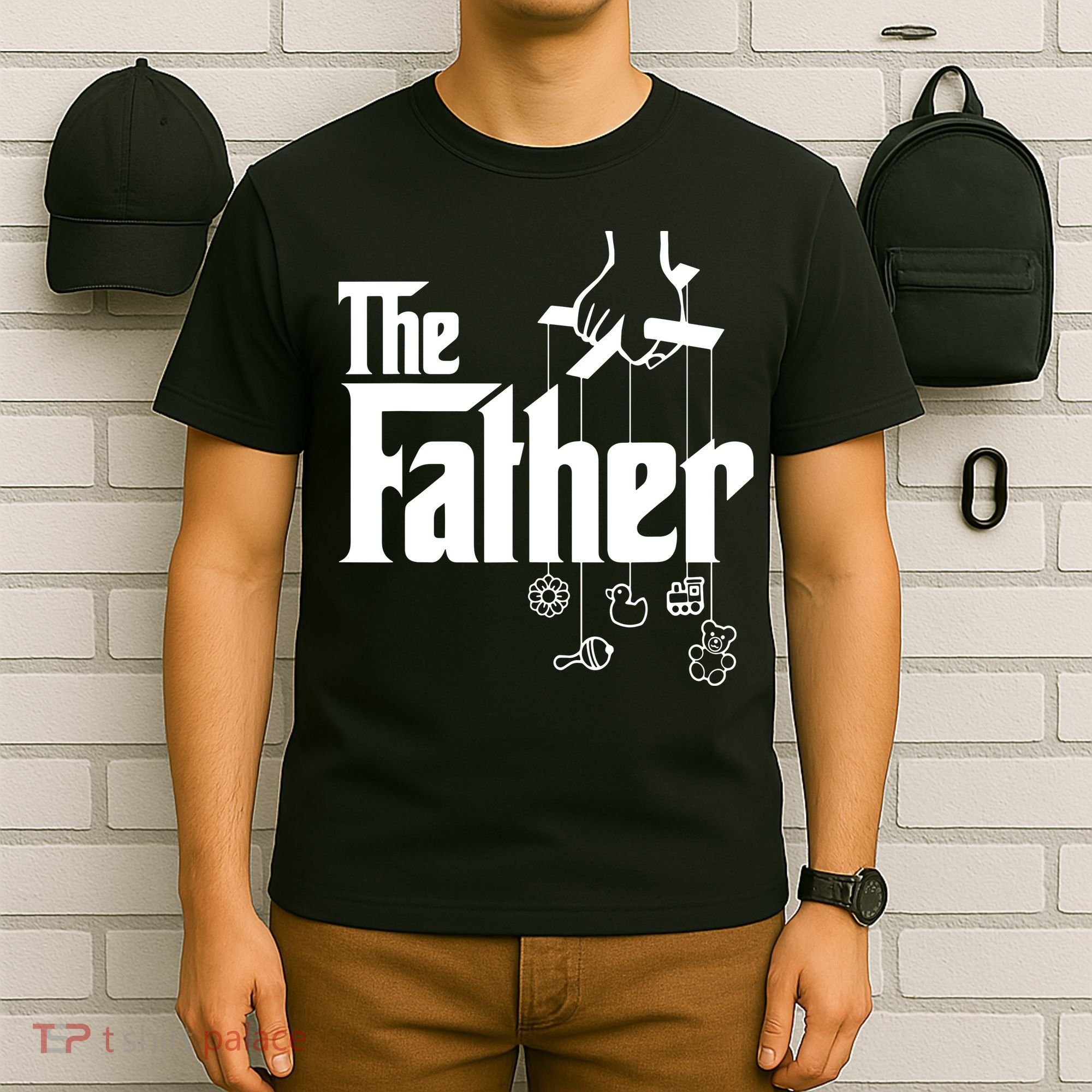 The Father New Daddy Expecting Baby Gift T-Shirt
