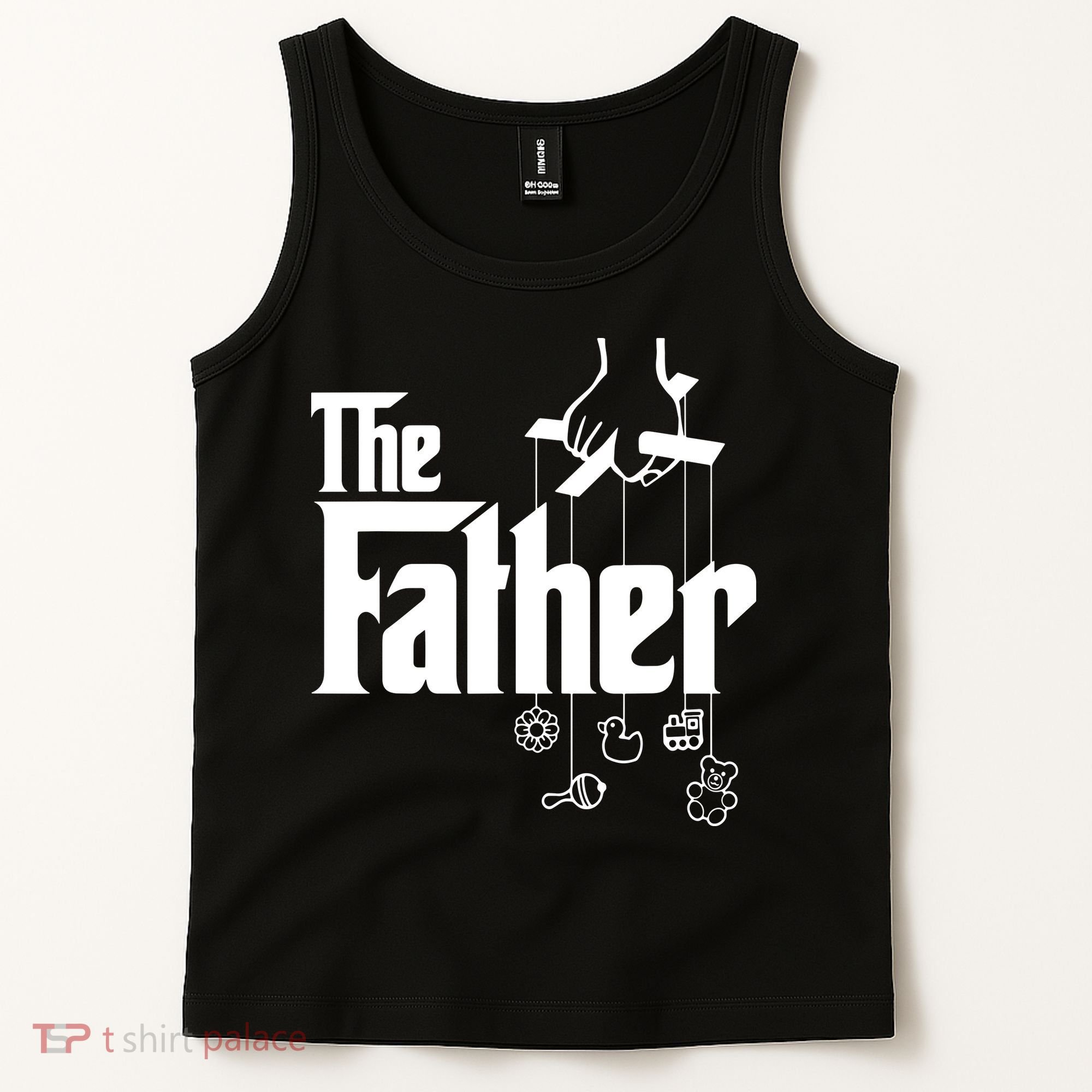 The Father New Daddy Expecting Baby Gift Tank Top