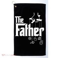 The Father New Daddy Expecting Baby Gift Golf Towel thumb 0