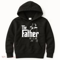The Father New Daddy Expecting Baby Gift Kids Hoodie thumb 0
