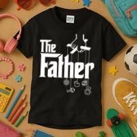 The Father New Daddy Expecting Baby Gift Kids T-Shirt thumb 3