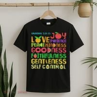 The Fruit Of The Spirit Christian Bible Verse T-Shirt thumb 2