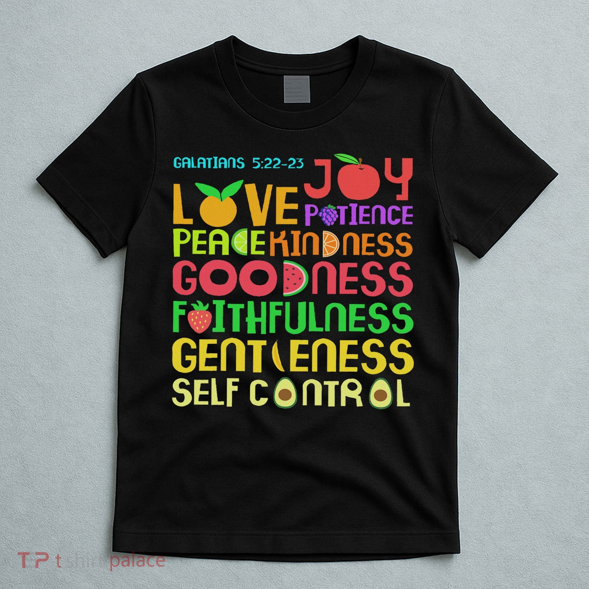 The Fruit Of The Spirit Christian Bible Verse T-Shirt