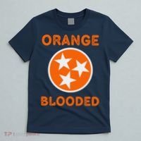 Tennessee Fan Orange Blooded Vol Sports Fan State Flag TN T-Shirt thumb 5