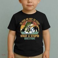 To Fish Or Not To Fish What A Stupid Question! Toddler T-Shirt thumb 2
