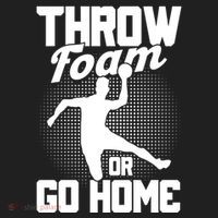 Throw Foam Or Go Home Gaga Ball Dodgeball Game Cute Gift Port Authority Basic Backpack thumb 2
