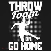 Throw Foam Or Go Home Gaga Ball Dodgeball Game Cute Gift Women's Hoodie thumb 2