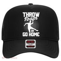 Throw Foam Or Go Home Gaga Ball Dodgeball Game Cute Gift Hat thumb 0