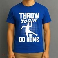 Throw Foam Or Go Home Gaga Ball Dodgeball Game Cute Gift T-Shirt thumb 3