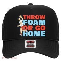 Throw Foam Or Go Home Gaga Ball Dodgeball Game Gift Hat thumb 0