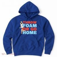 Throw Foam Or Go Home Gaga Ball Dodgeball Game Gift Hoodie thumb 0