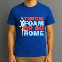 Throw Foam Or Go Home Gaga Ball Dodgeball Game Gift T-Shirt thumb 3