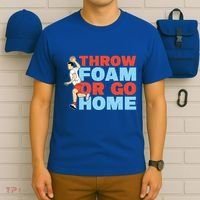 Throw Foam Or Go Home Gaga Ball Dodgeball Game Gift T-Shirt thumb 6