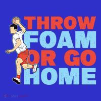 Throw Foam Or Go Home Gaga Ball Dodgeball Game Gift Women's Tank Top thumb 5