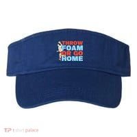 Throw Foam Or Go Home Gaga Ball Dodgeball Game Gift Visor thumb 0