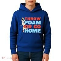 Throw Foam Or Go Home Gaga Ball Dodgeball Game Gift Kids Hoodie thumb 4