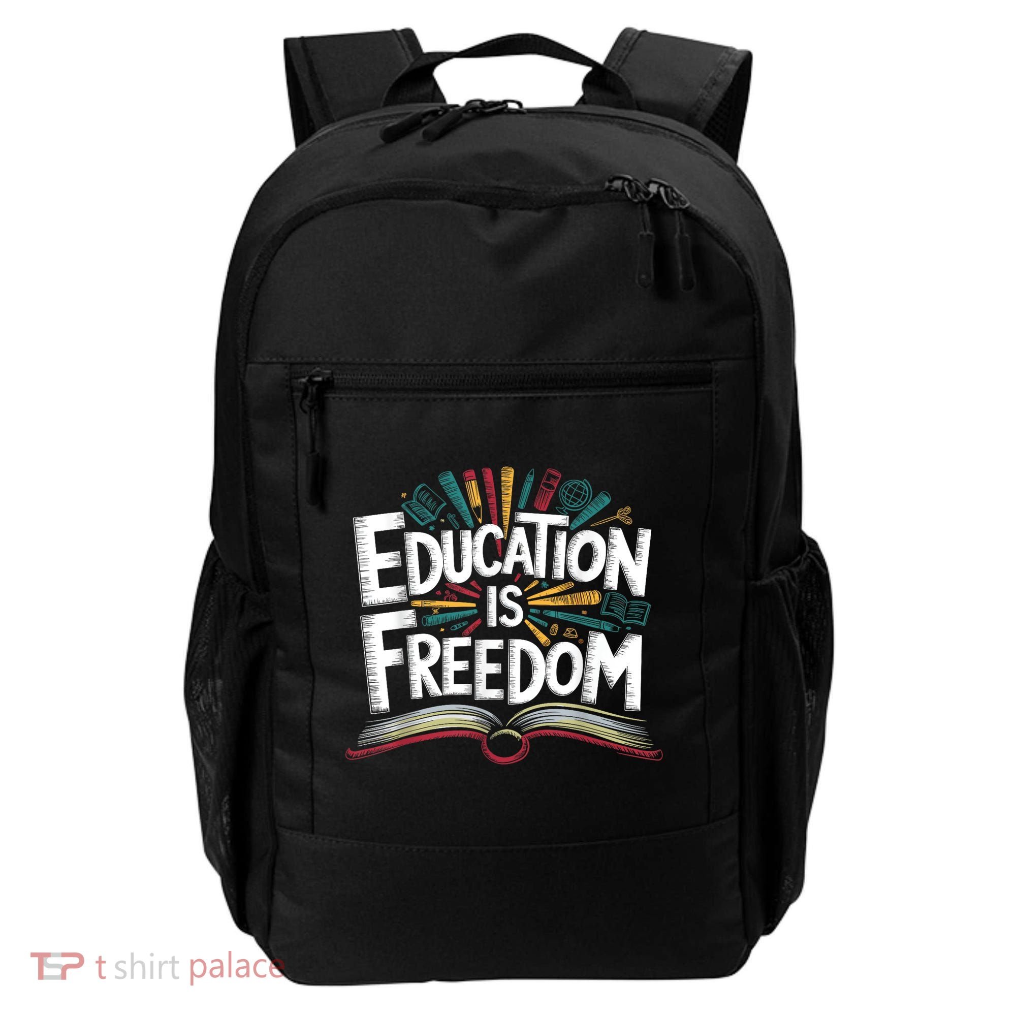 The Freedom Of Knowledge Black History Teacher Backpack