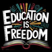 The Freedom Of Knowledge Black History Teacher Polo thumb 3