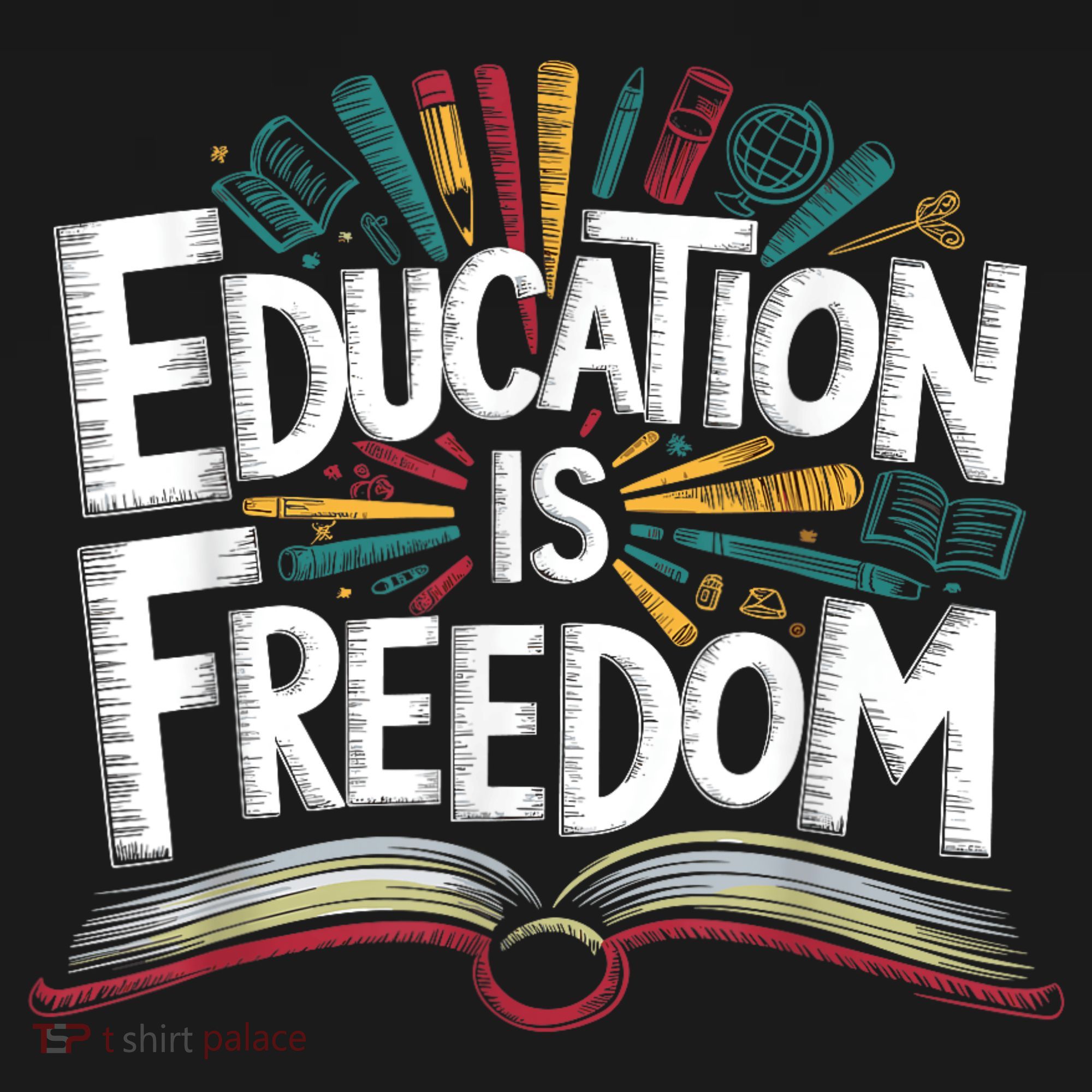 The Freedom Of Knowledge Black History Teacher Women's Hoodie