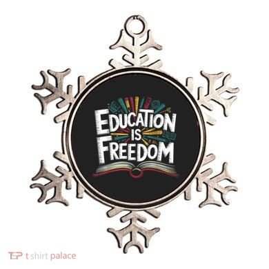 The Freedom Of Knowledge Black History Teacher Ornament