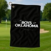 The From Oklahoma Golf Towel thumb 1