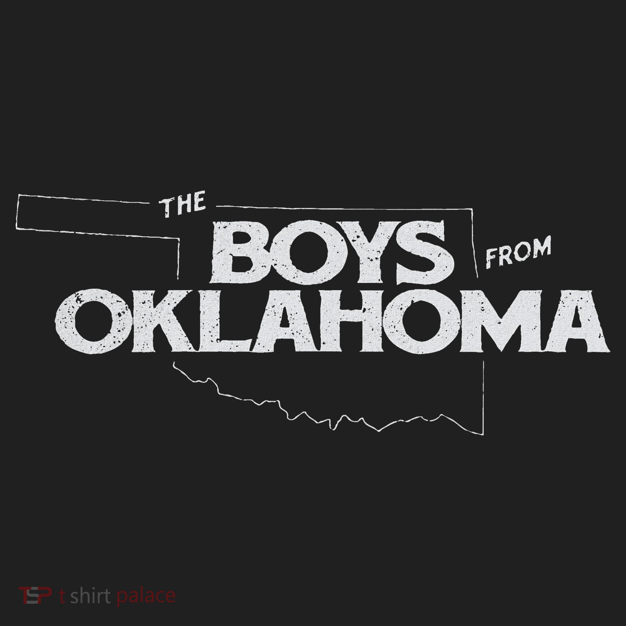 The From Oklahoma Golf Towel